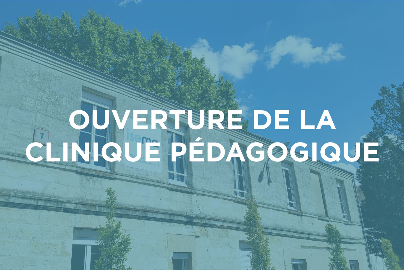 Ouverture de la clinique